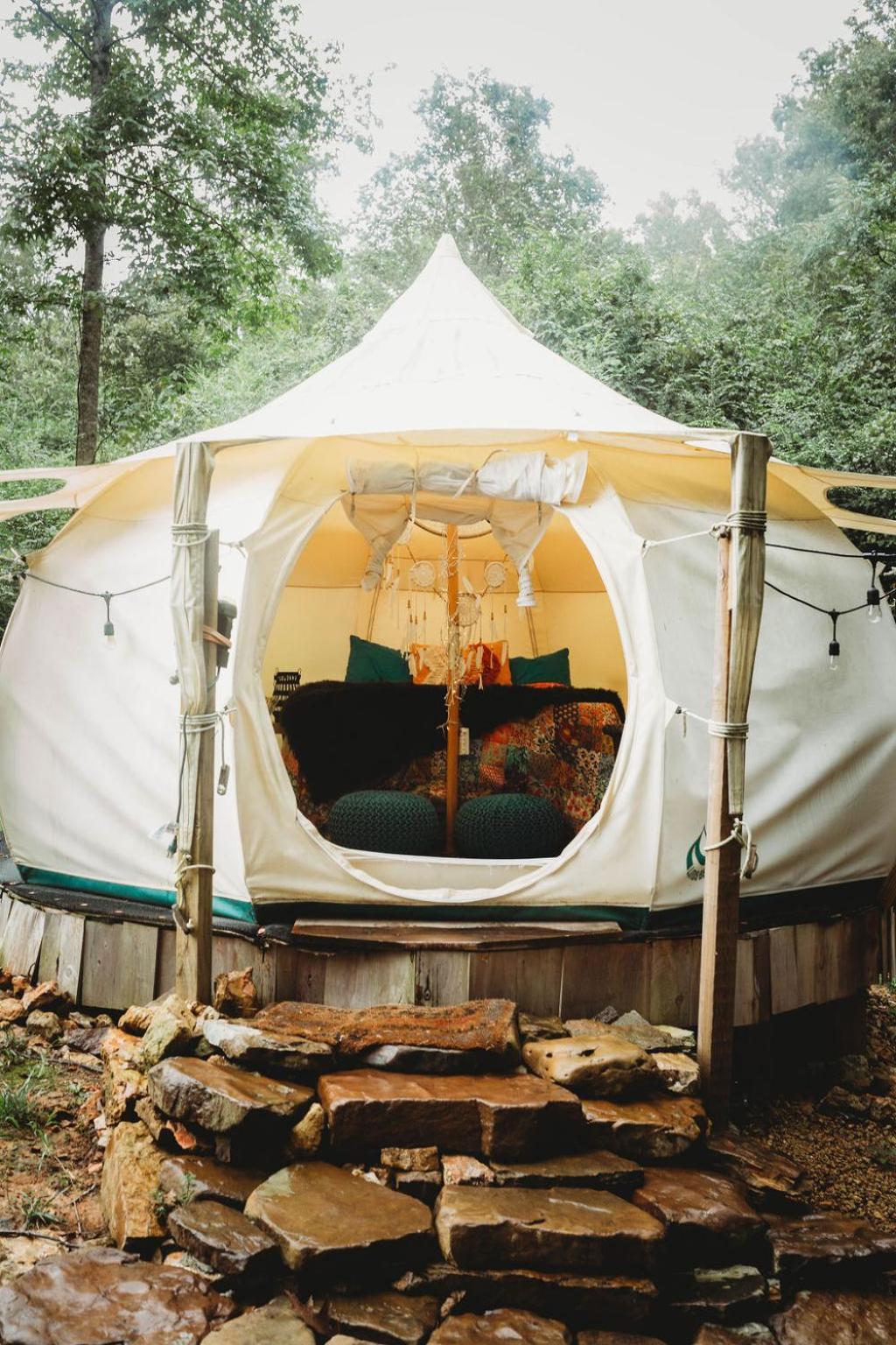 The Pisces-A Stargazing, Luxury Glamping Tent Rogersville Exterior photo